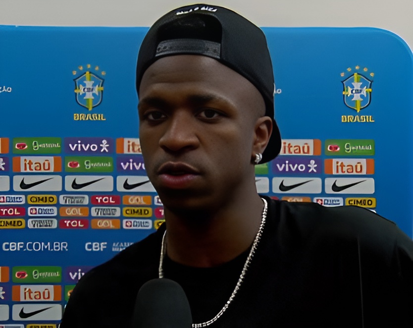 O jogador Vini Jr.