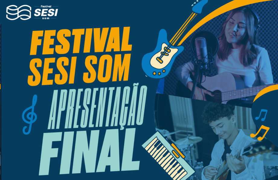 Festival Sesi Som reúne bandas de alunos e convidados como Dora Sanches e Camerata Madeiras Dedilhadas no Teatro Glauce Rocha neste domingo (29/09).