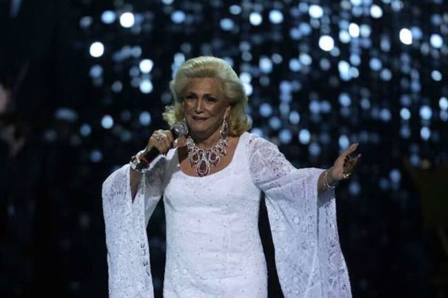 Hebe Camargo em foto tirada nos anos 2010