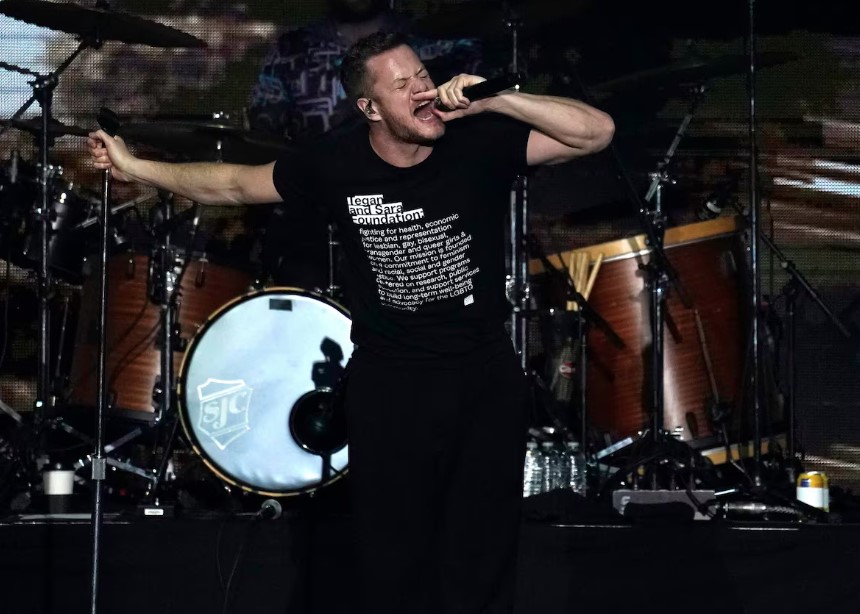 Dan Reynolds em show doImagine Dragons
