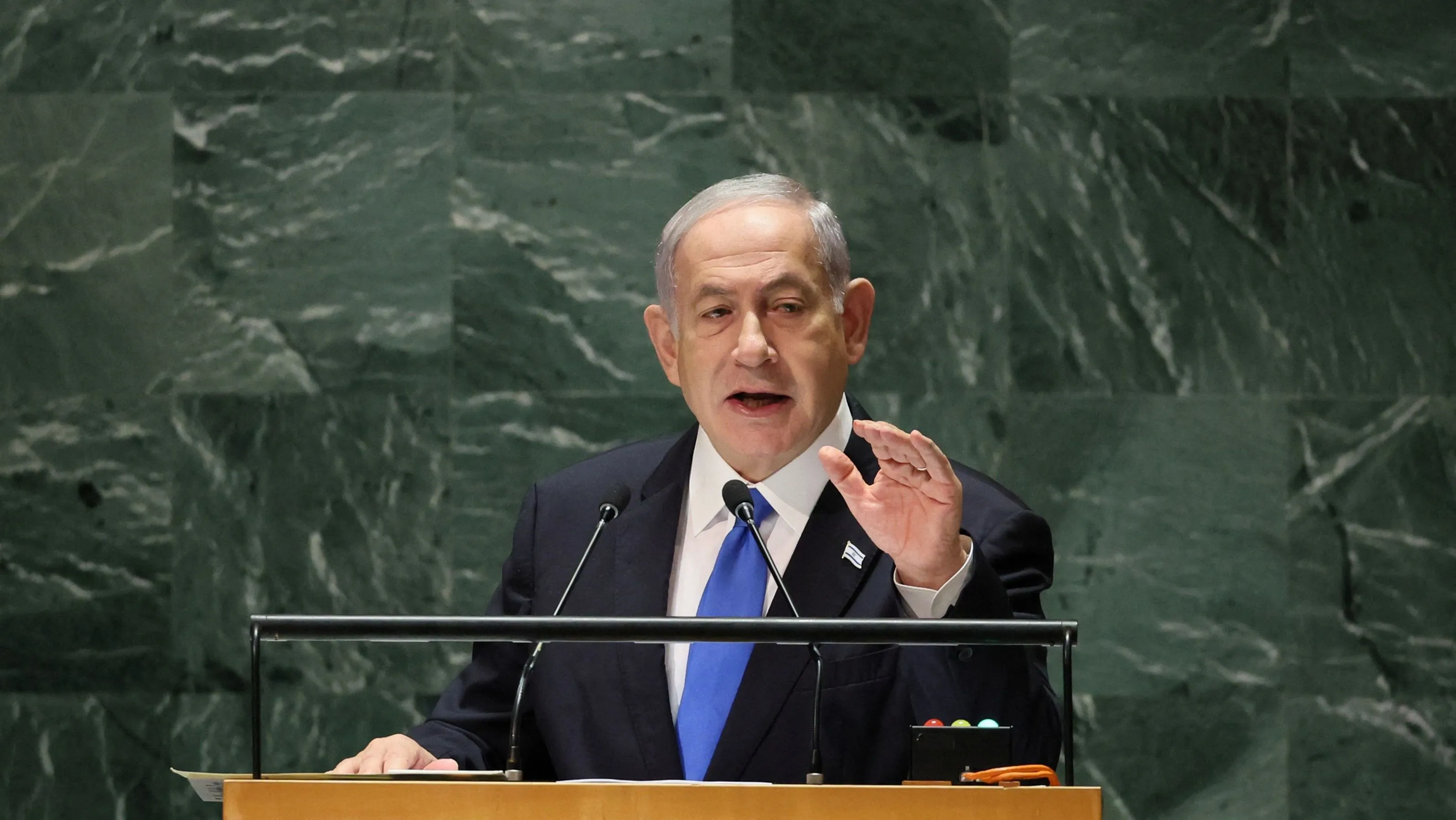 Primeiro-ministro israelense, Benjamin Netanyahu