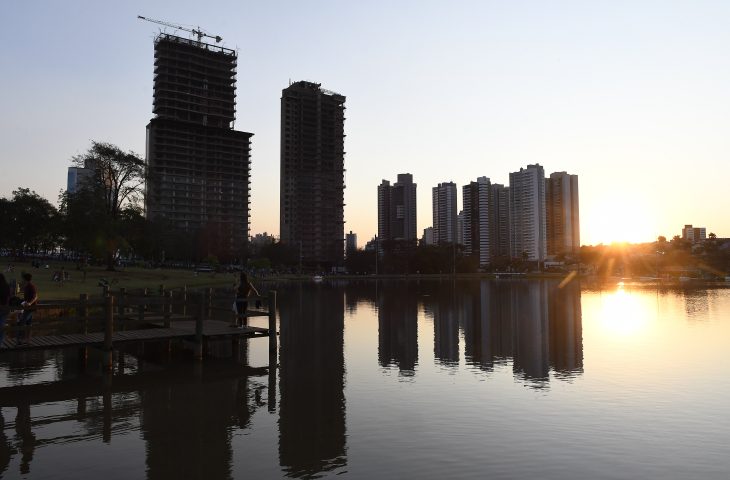 A mínima prevista em Campo Grande é de 23°C e a máxima de 37°C