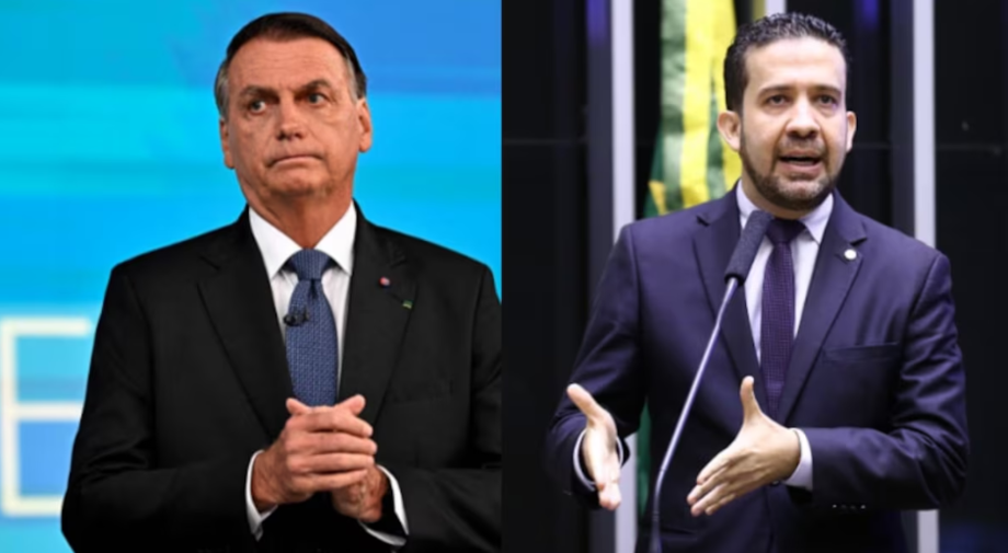 Recurso de Janones (à direita) em ação de Bolsonaro foi rejeitado pelo STF