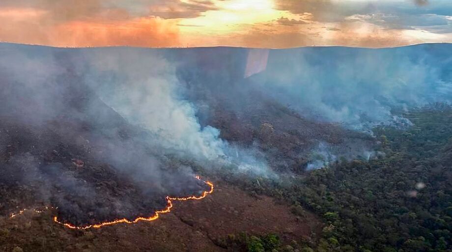Brasil concentra 76% dos incêndios na América do Sul