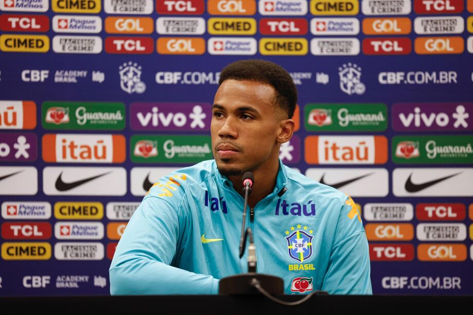 Gabriel Magalhães participa da entrevista coletiva neste domingo (8)
