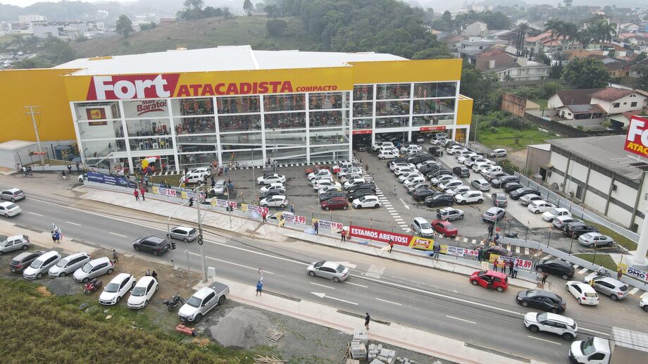 Fort Atacadista inaugura sua 4ª unidade na cidade de Joinville/SC