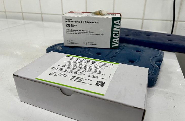 MS inicia logística para recolhimento da 'gotinha da pólio'; imunização contra a doença passa a ser injetável