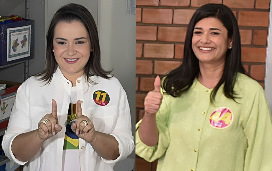 Adriane Lopes (à esquerda) e Rose Modesto (à direita) disputam o segundo turno para a prefeitura de Campo Grande, marcando uma eleição histórica para a cidade.