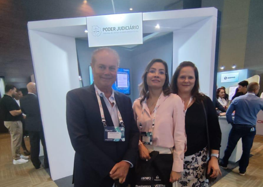 O Tribunal de Justiça de Mato Grosso do Sul está presente na 8ª edição do Congresso de Inovação, Tecnologia e Direito (Expojud)