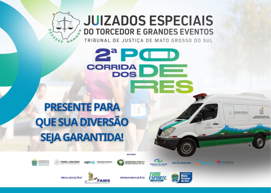 Juizado do Torcedor e Grandes Eventos atuará na 2ª Corrida dos Poderes