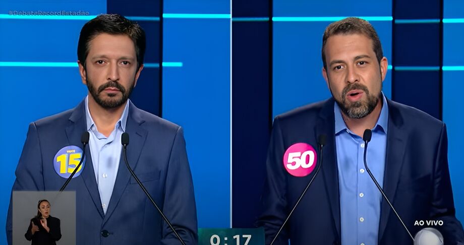 Nunes e Boulos em debate
