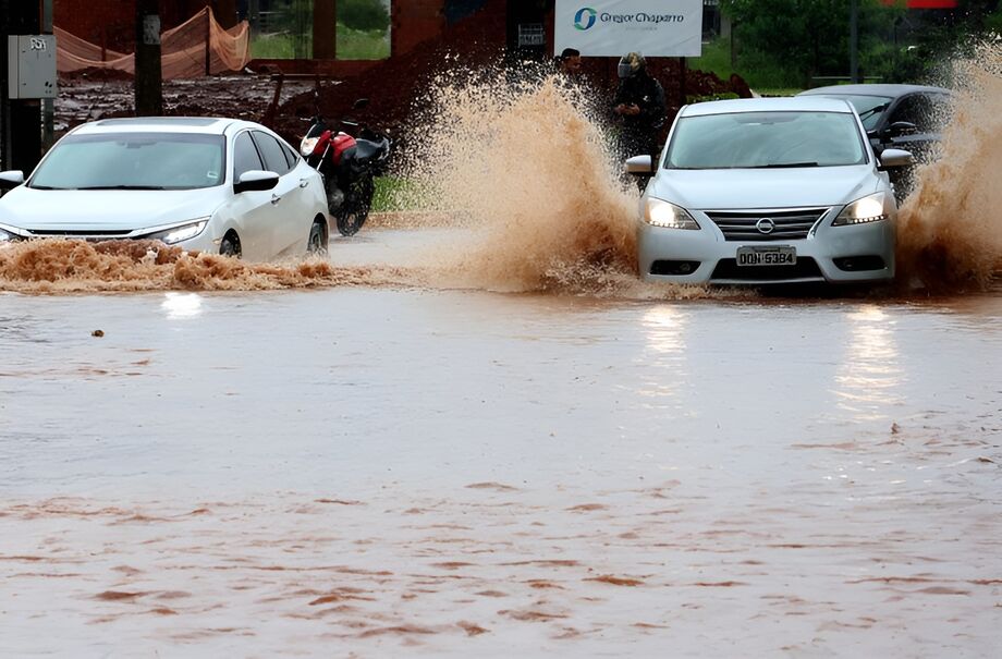 Chuva em Campo Grande