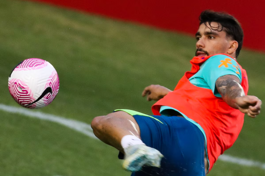 Lucas Paquetá jogou contra o Chile, mas ficou fora da partida contra o Peru, na mais recente rodada das Eliminatórias