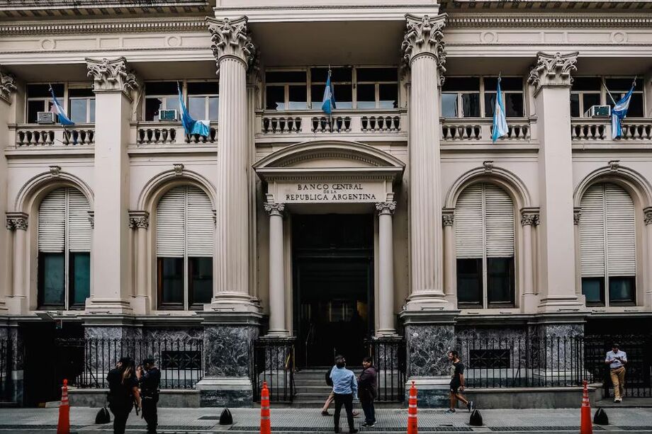Fachada do Banco Central da Argentina