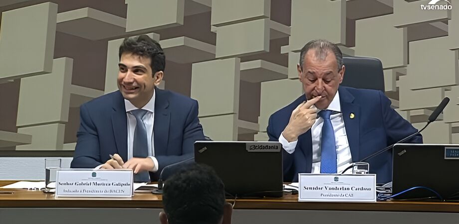 Galípolo durante a sabatina no Senado