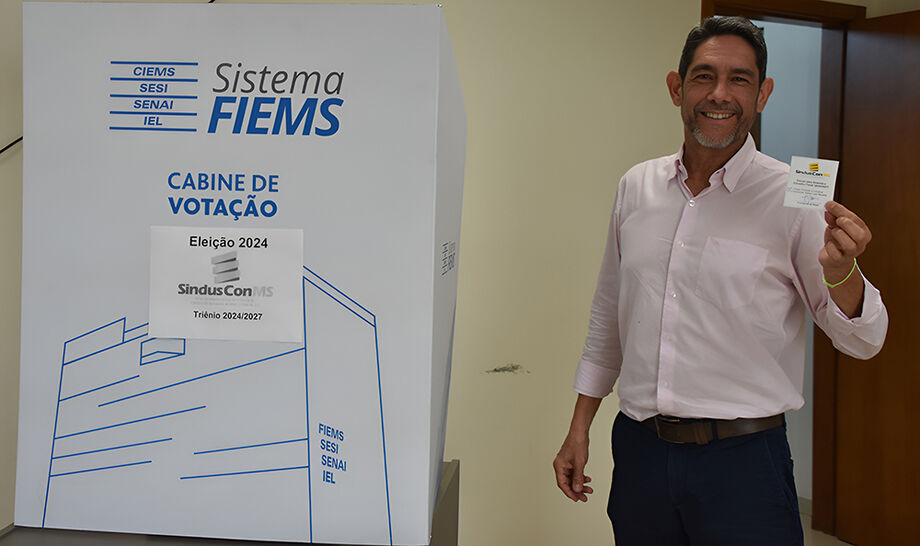 Kleber Recalde é eleito presidente do Sinduscon/MS com foco no fortalecimento do diálogo e desenvolvimento do setor de construção civil.