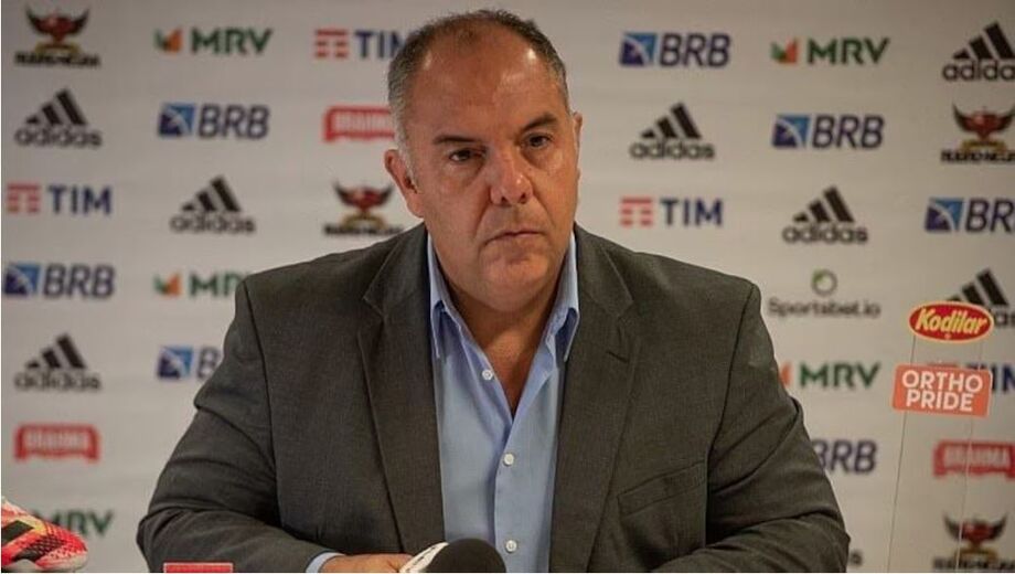 Marcos Braz, vice-presidente de futebol do Flamengo