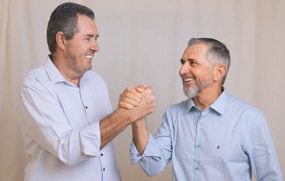 Heliomar klabunde e Alfredo Soares e (Prefeito e vice)