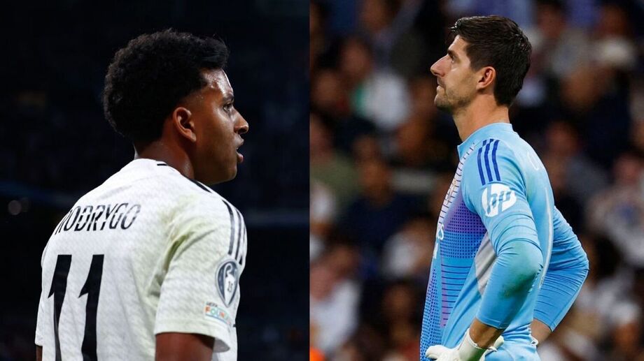 Rodrygo e Courtois devem ser desfalques no confronto contra o Barcelona no próximo sábado