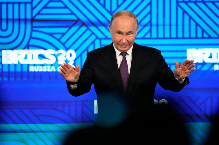 Putin afirmou nesta sexta-feira que não virá ao Brasil para a cúpula do G-20.