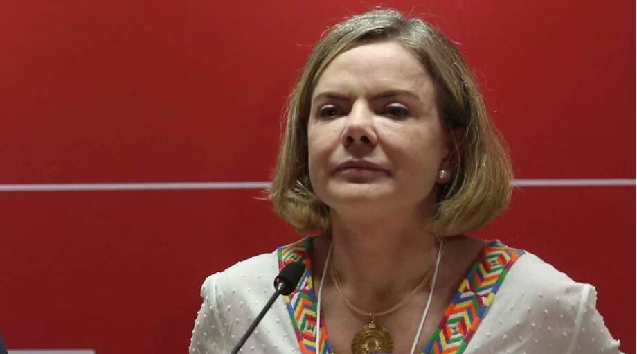 Deputada Gleisi Hoffmann, presidente do PT