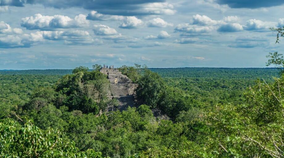 Região de Calakmul, no México, onde foi encontrada outra cidade maia