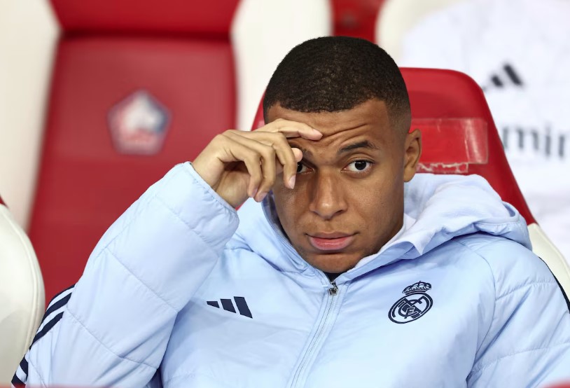O jogador Kylian Mbappé