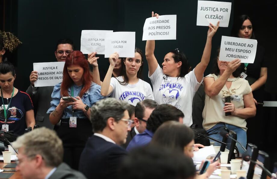 Bolsonaristas consideram a anistia aos presos do 8 de Janeiro como a principal pauta do grupo neste ano