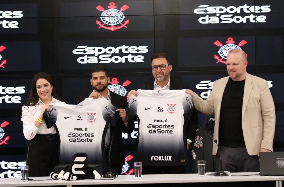 Corinthians fechou patrocínio máster com a Esportes da Sorte em julho