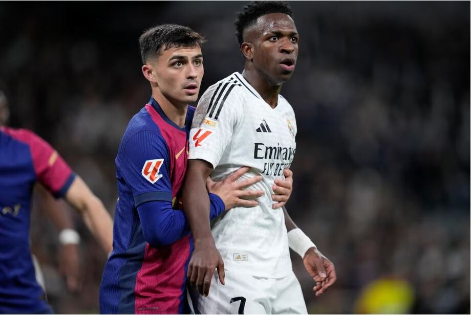 Vini Jr defende colegas do Barcelona em mais um caso de racismo na Espanha.