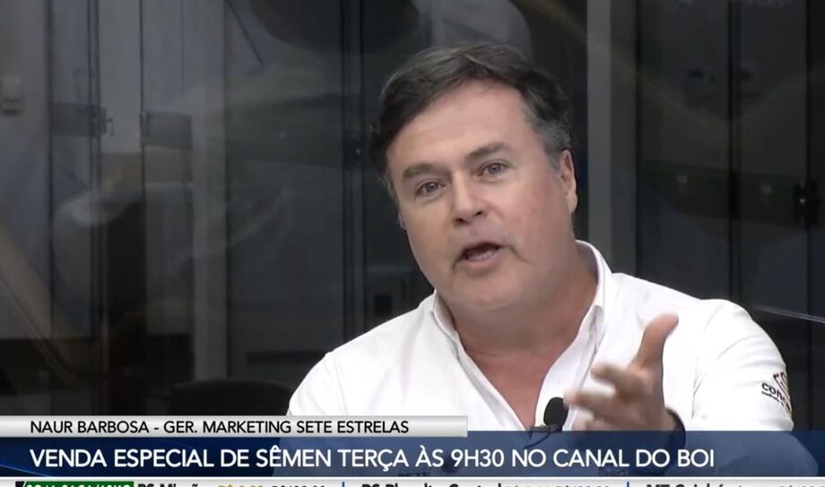 Naur Barbosa, gerente de marketing da Sete Estrelas.