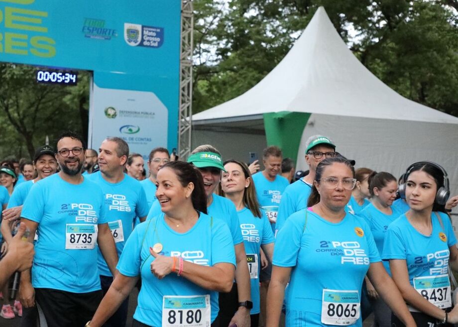 2ª Corrida dos Poderes reúne milhares de pessoas em evento marcado pela alegria e celebração