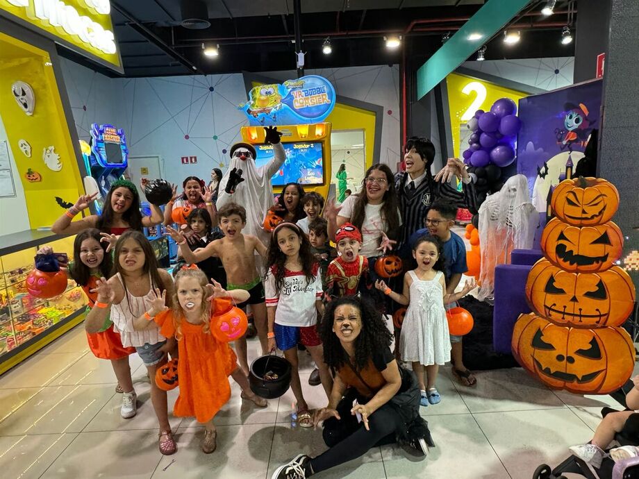 Shopping Campo Grande celebra Halloween com caça aos doces, filmes de terror e descontos para quem vier fantasiado.