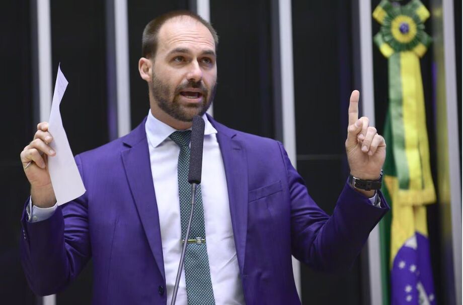 O deputado Eduardo Bolsonaro