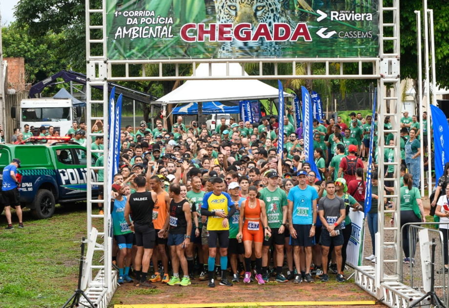 Ontem (04/11) aconteceu a 1ª Corrida da PMA (Polícia Militar Ambiental) da PMMS