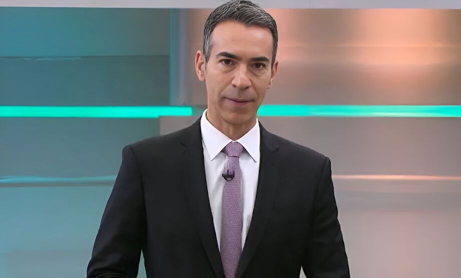 Cesar Tralli é apresentador do JH