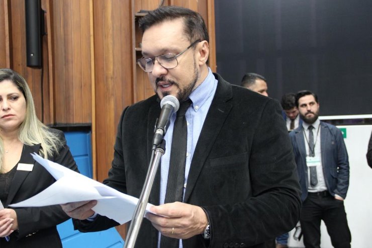 O deputado Lucas de Lima (sem partido)