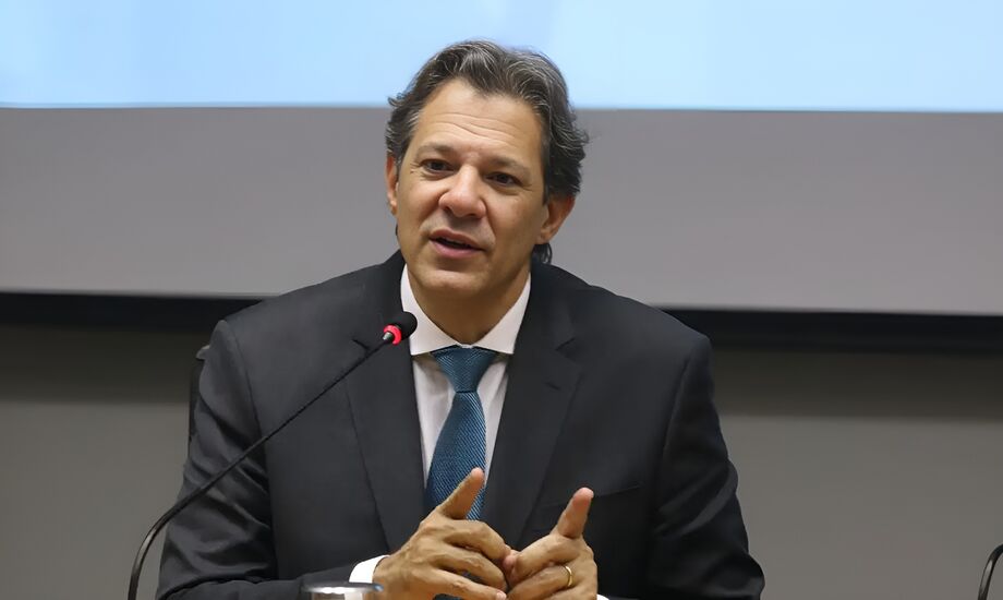 O ministro Fernando Haddad