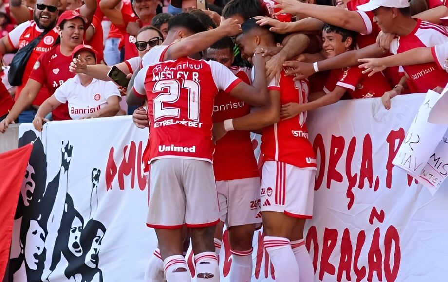 Na tabela geral, o Inter ocupa o terceiro lugar, com 65 pontos