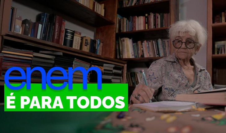 Quase 10 mil pessoas com mais de 60 anos fizeram o Enem
