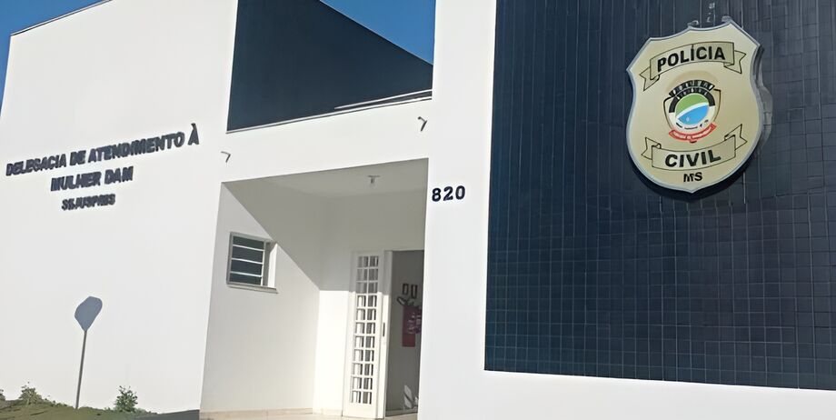 Delegacia de Atendimento à Mulher de Dourados foi responsável pela ação que resultou na prisão do acusado de tentativa de estupro e ameaça.