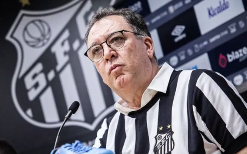 Presidente santista diz que espera resposta de Gabigol e que só monitora Neymar
