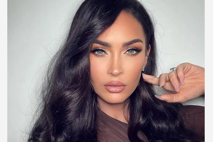 A atriz Megan Fox, 38 espera o quarto filho, o primeiro com o rapper Machine Gun Kelly.