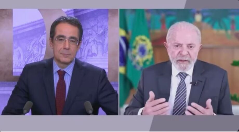 Lula em entrevista à TV francesa TF1