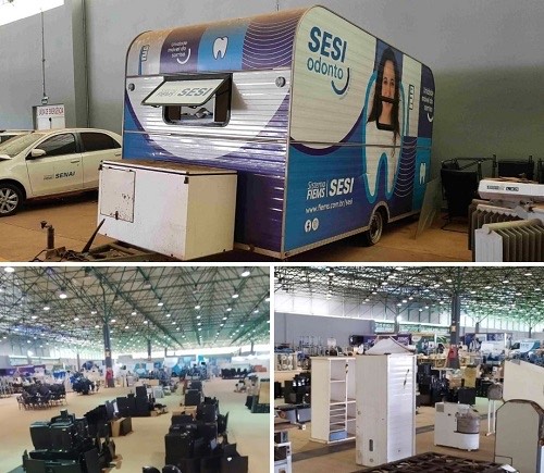 Fiems promove leilão online com 97 lotes do Sesi e Senai, incluindo trailer e equipamentos industriais. Lances seguem até 9 de dezembro.