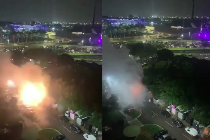 Explosões na Praça dos Três Poderes, em Brasília (DF)