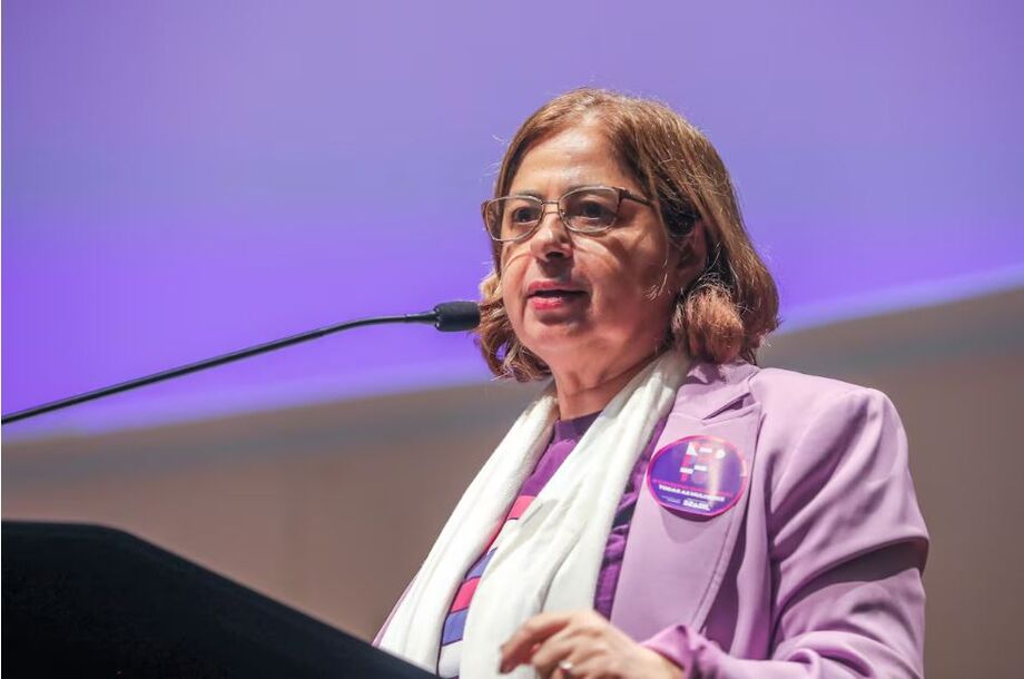 Cida Gonçalves, ministra das Mulheres, criticou PEC que quer derrubar aborto legal.