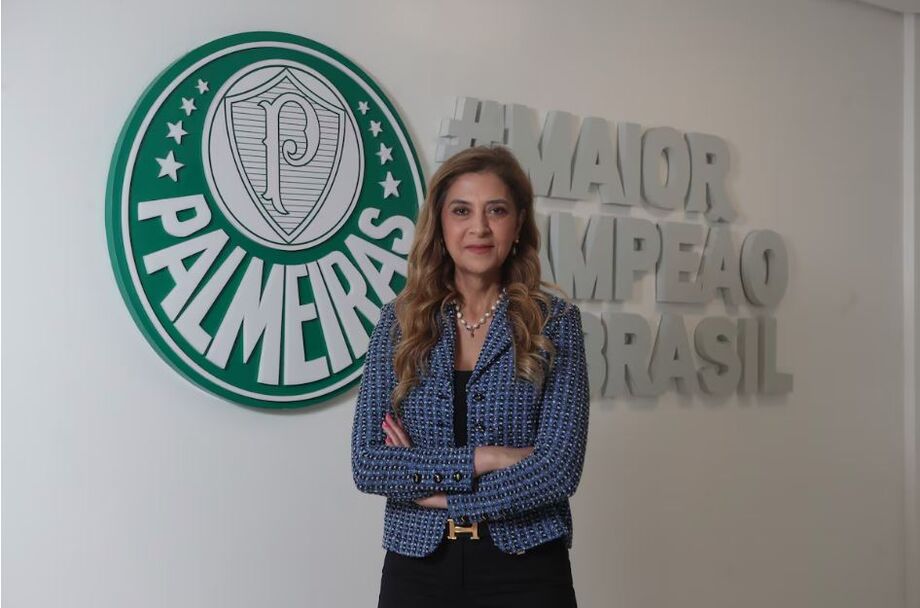 Leila Pereira é reeleita para novo mandato e vai governar o Palmeiras por mais três anos.
