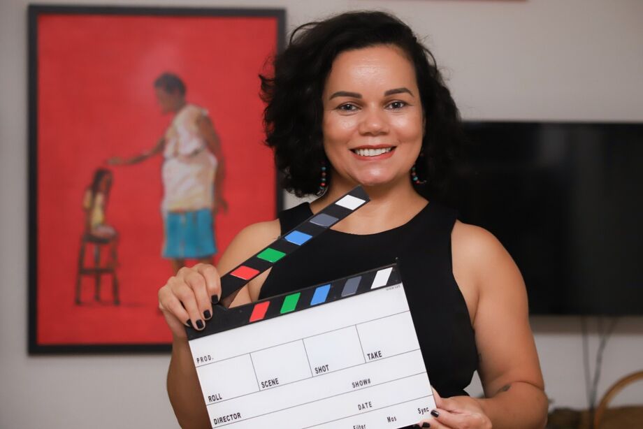 O cineasta Marineti Pinheiro