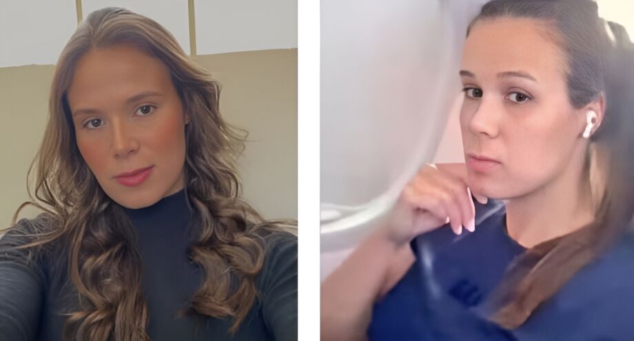 Jeniffer Castro viralizou depois de se recusar a ceder o assento em avião
